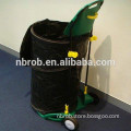 Plastic Detachable Garden cart with leaf bag and rake